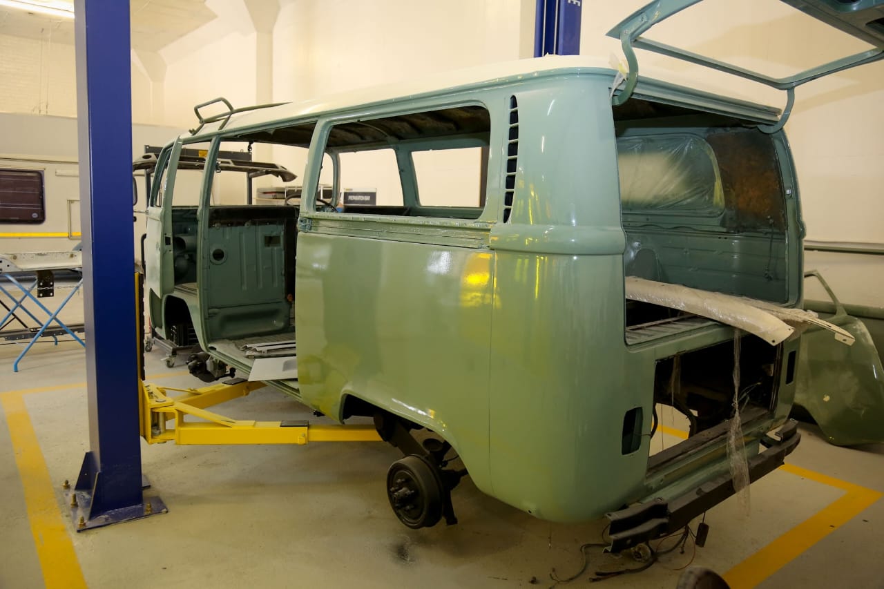 Volkswagen Kombi mid-restoration